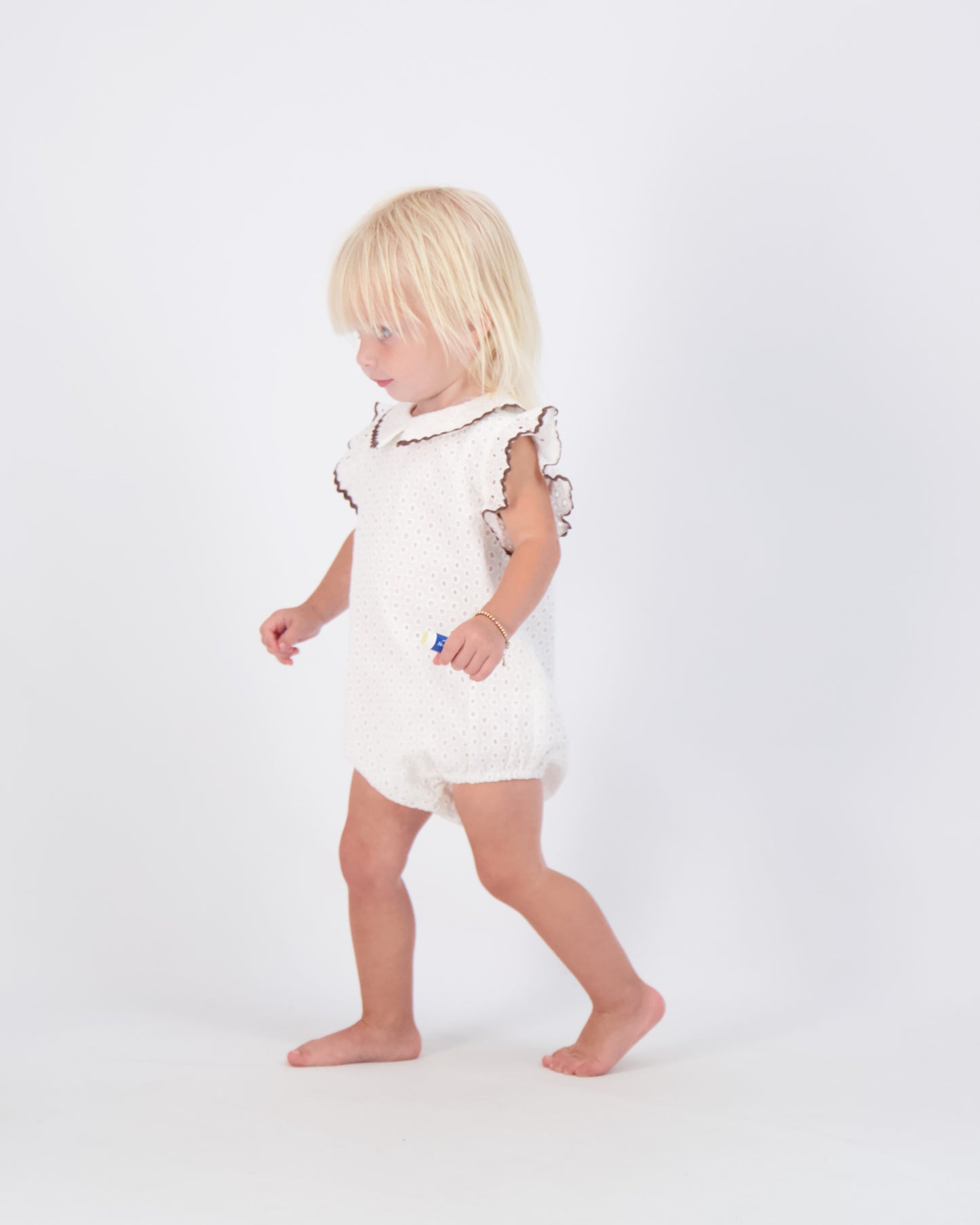 Eyelet Romper