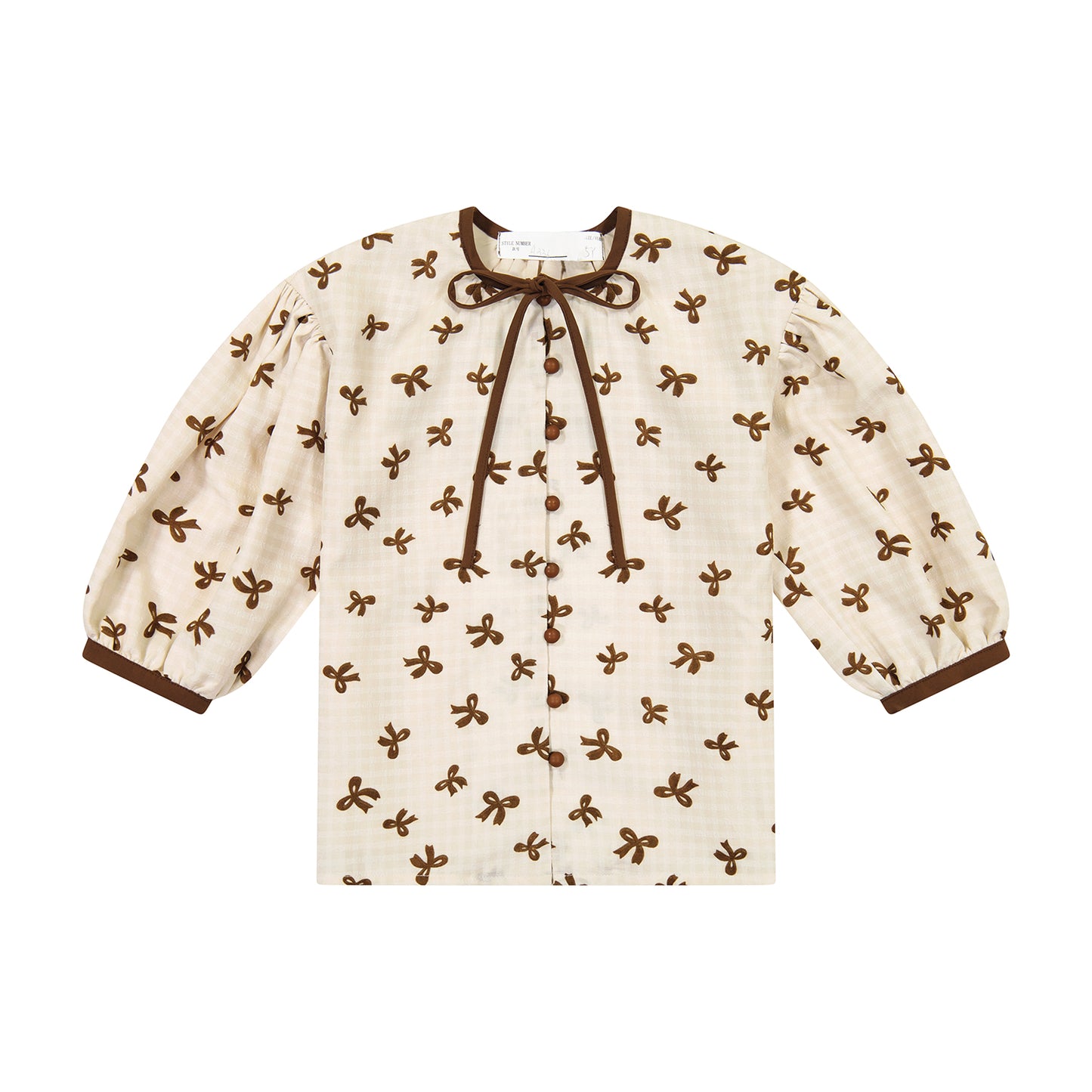 MINI BOW BLOUSE