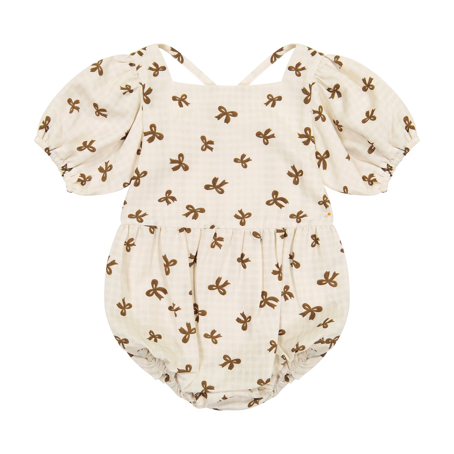 MINI BOW ROMPER