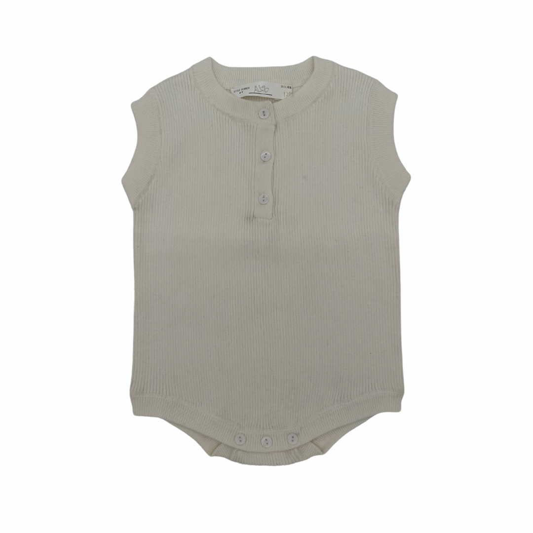 RIBBED BODYSUIT