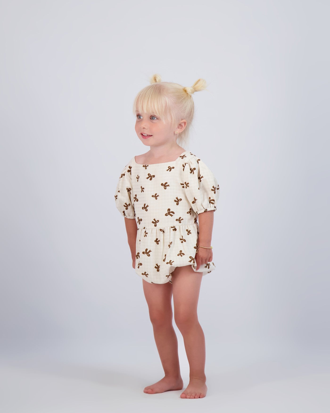 MINI BOW ROMPER