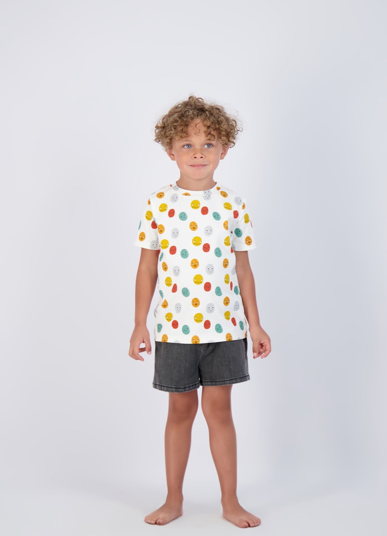 SMILEY PRINT TEE