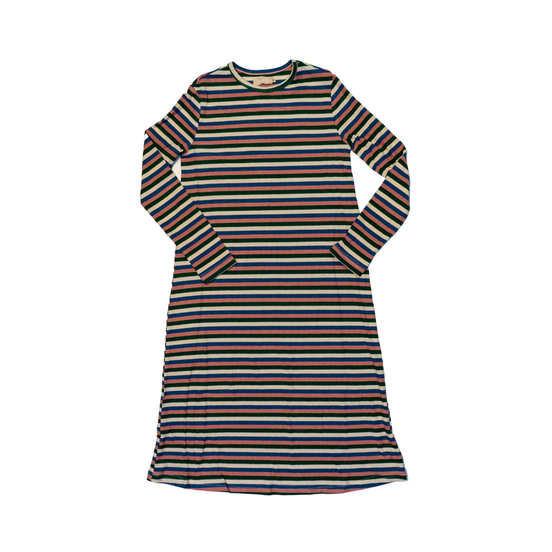 STRIPED NIGHTGOWN