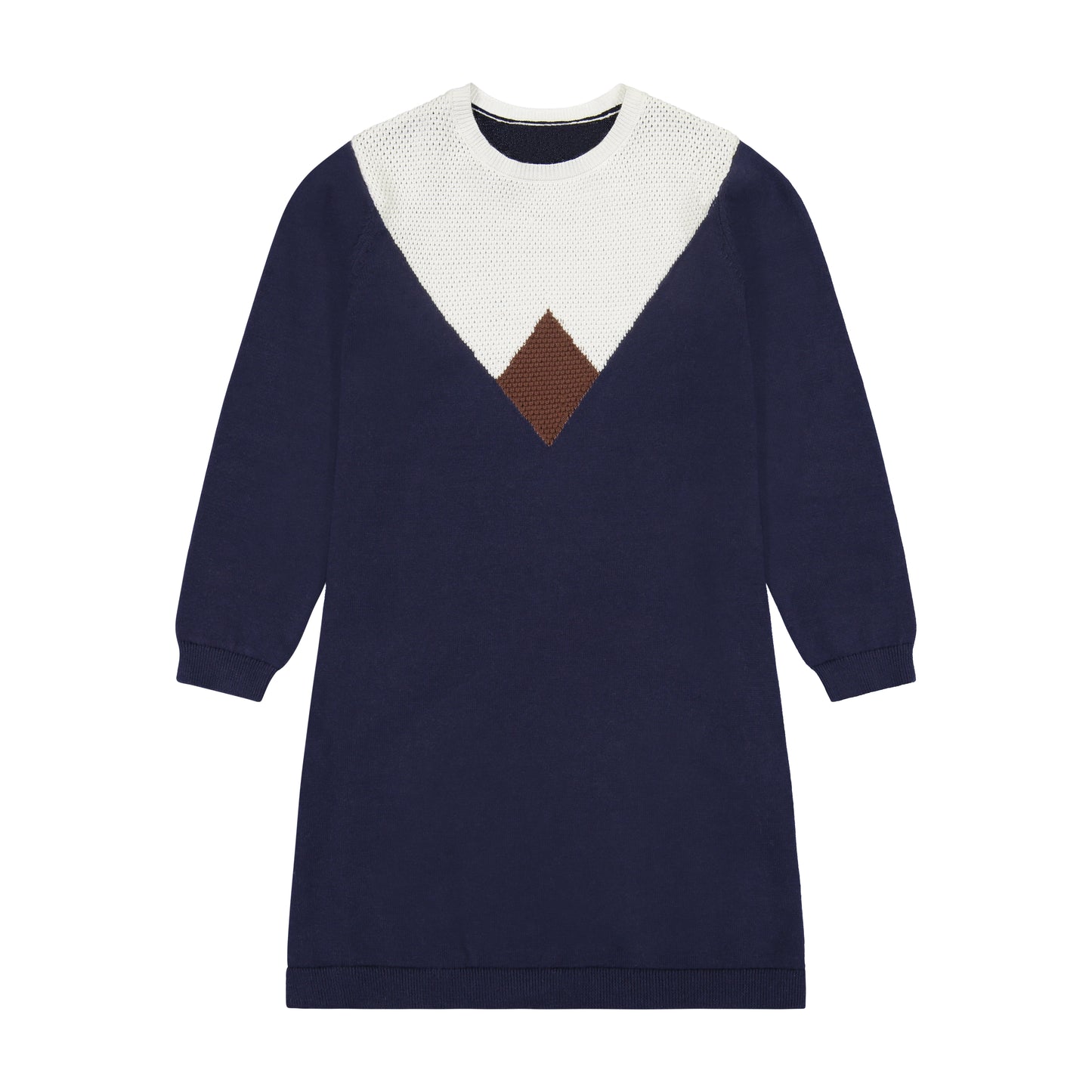 COLORBLOCK KNIT DRESS