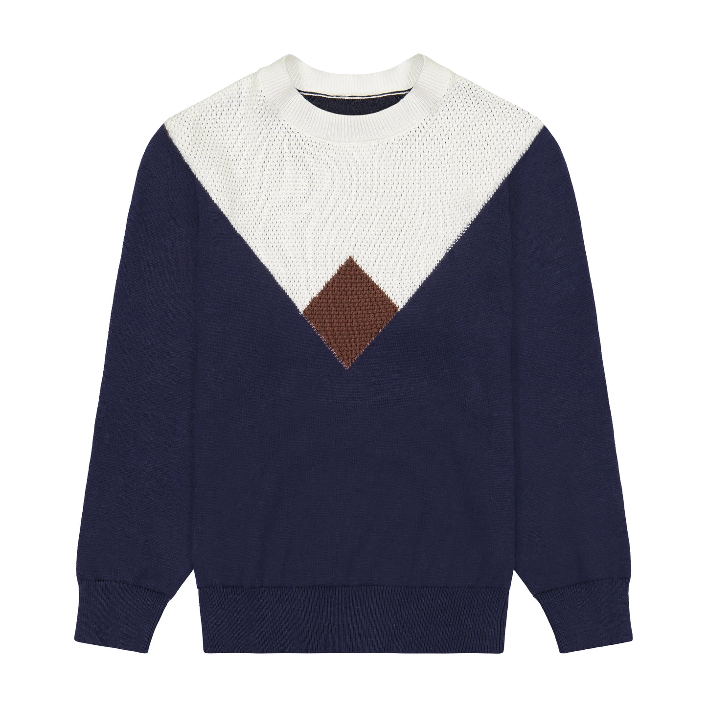 COLORBLOCK KNIT SWEATER