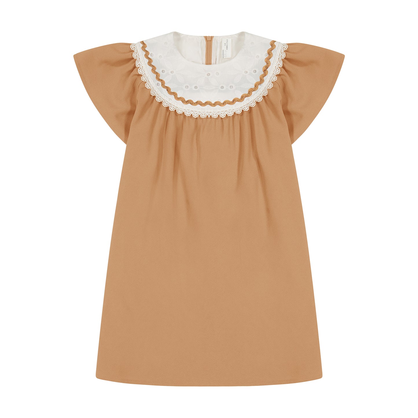 RIC RAC TRIM BIB DRESS