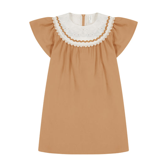 RIC RAC TRIM BIB DRESS