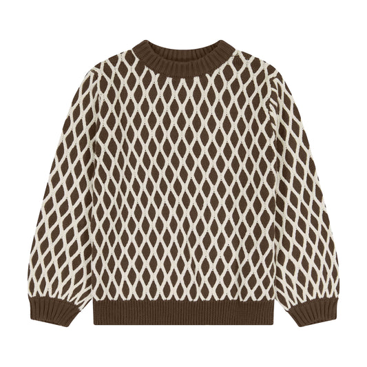 Honeycomb Girls Sweater