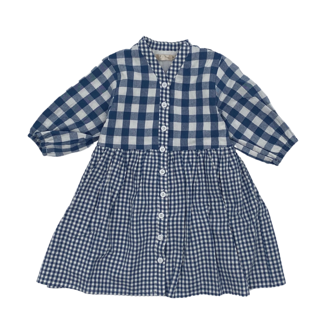 GINGHAM DRESS