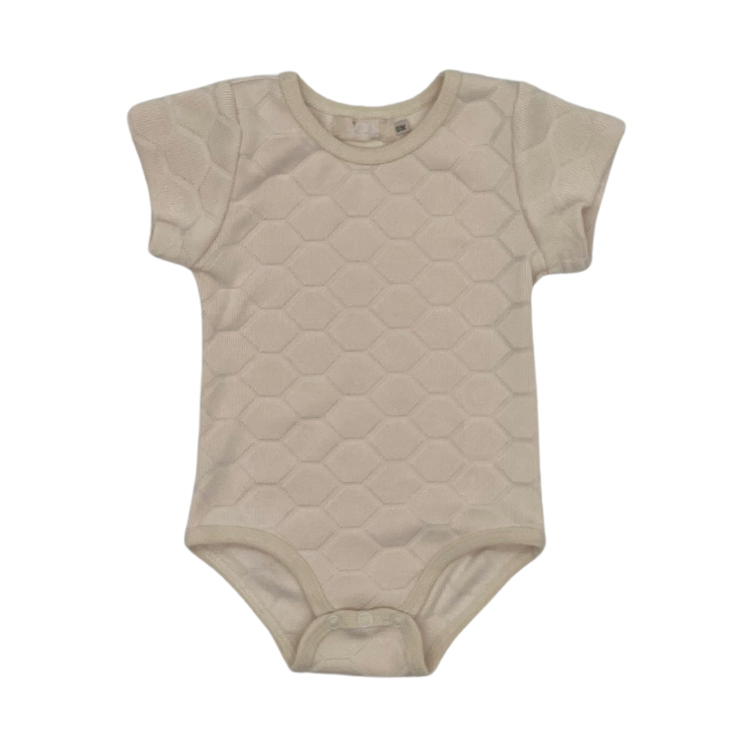 HONEYCOMB ONESIE AND BLOOMER