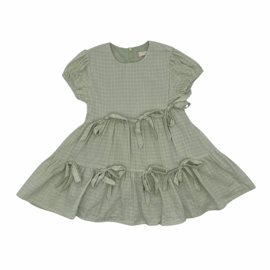 MONOTONE GINGHAM DRESS