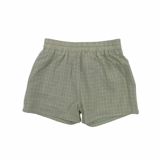 MONOTONE GINGHAM SHORTS