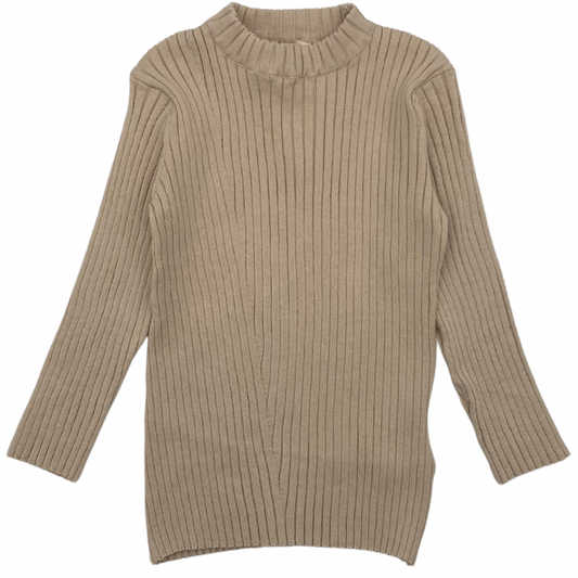 DIAGONAL RIB SWEATER