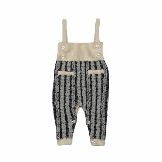 SPECKLED CABLE OVERALLS