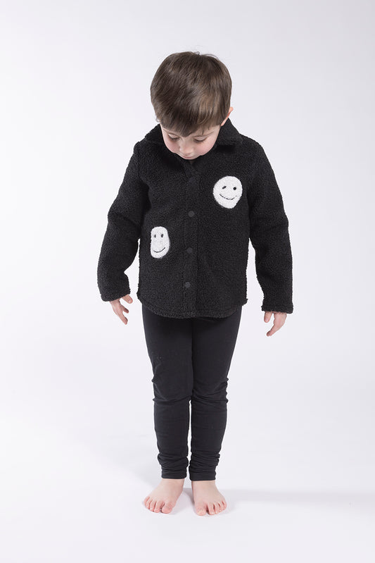 Smiley Jacket Black