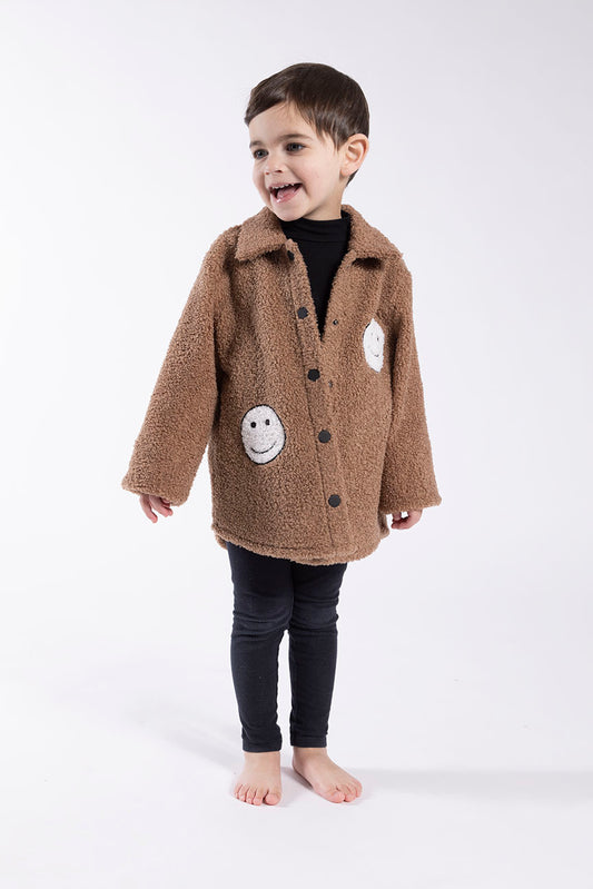 Smiley Jacket Brown