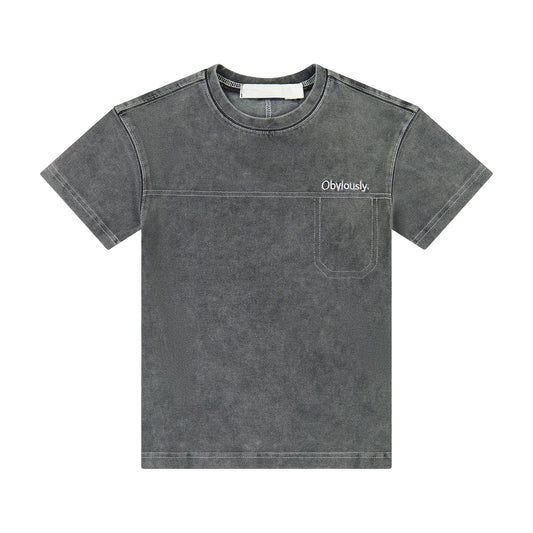 DENIM WASHED TEE