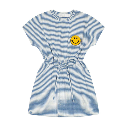 STRIPED SMILEY DRESS