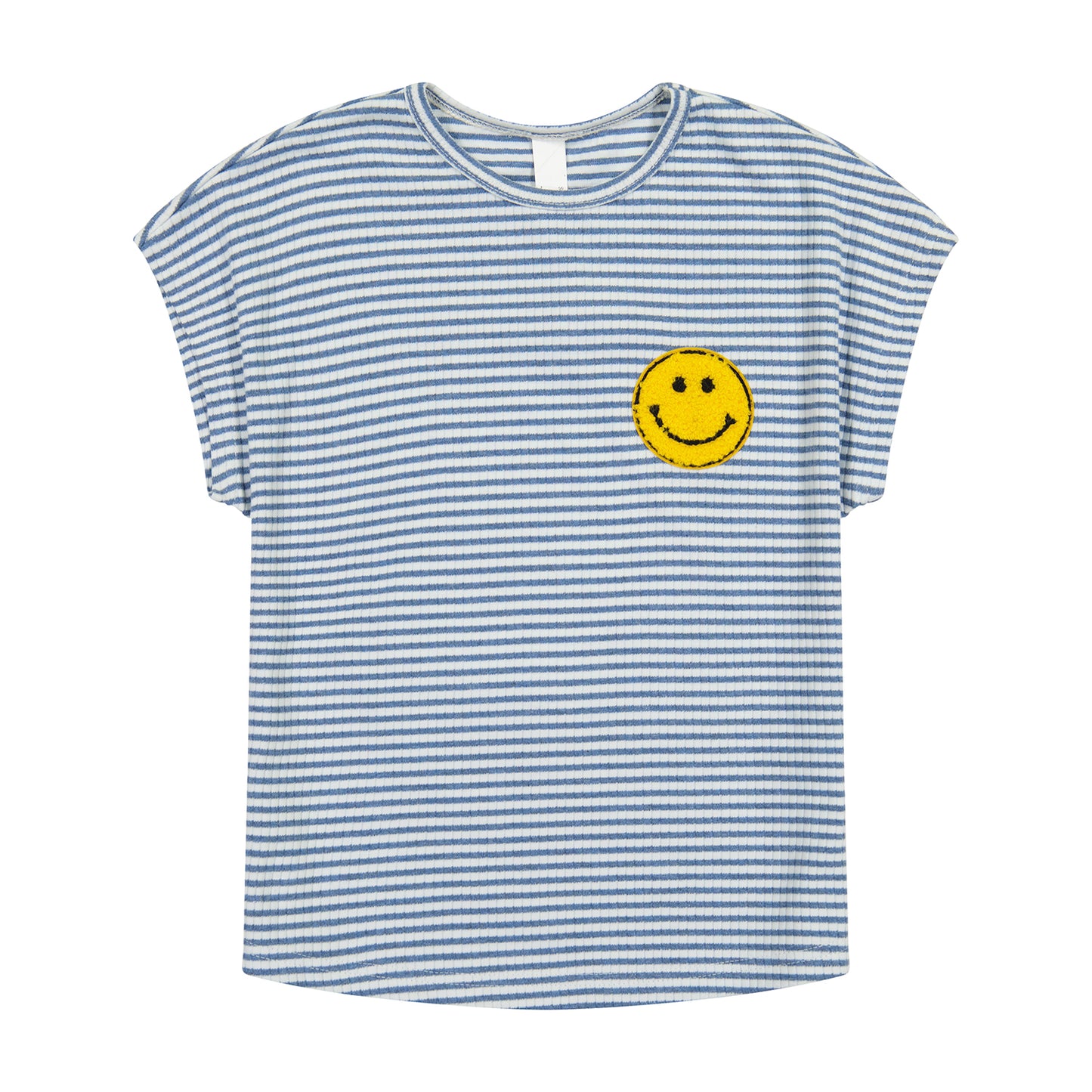 STRIPED SMILEY TEE AND SHORTS