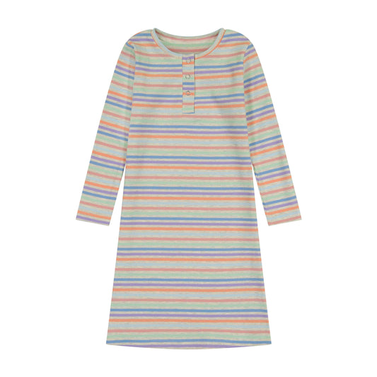 Rainbow Stripe Nightgown