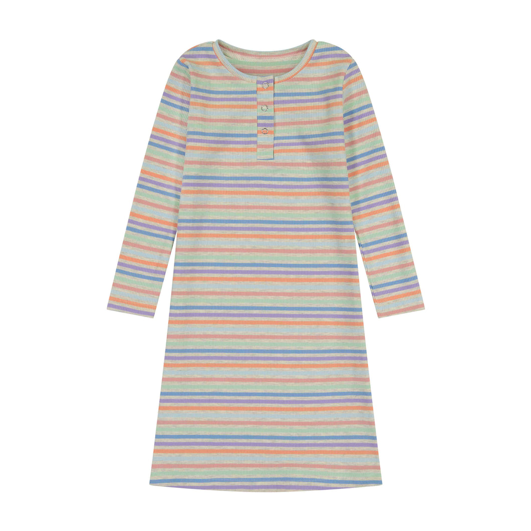 Rainbow Stripe Nightgown
