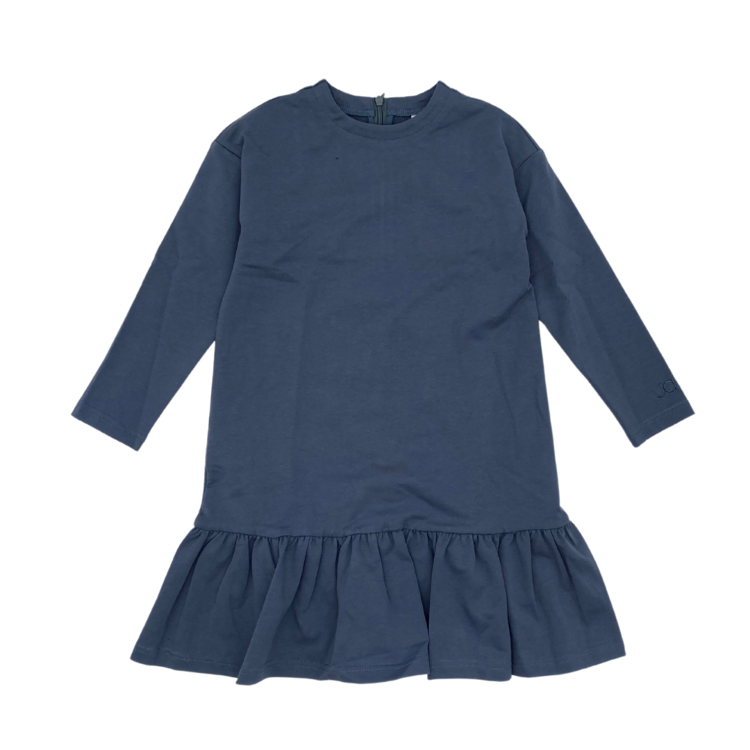 TIER HEM SWEAT DRESS