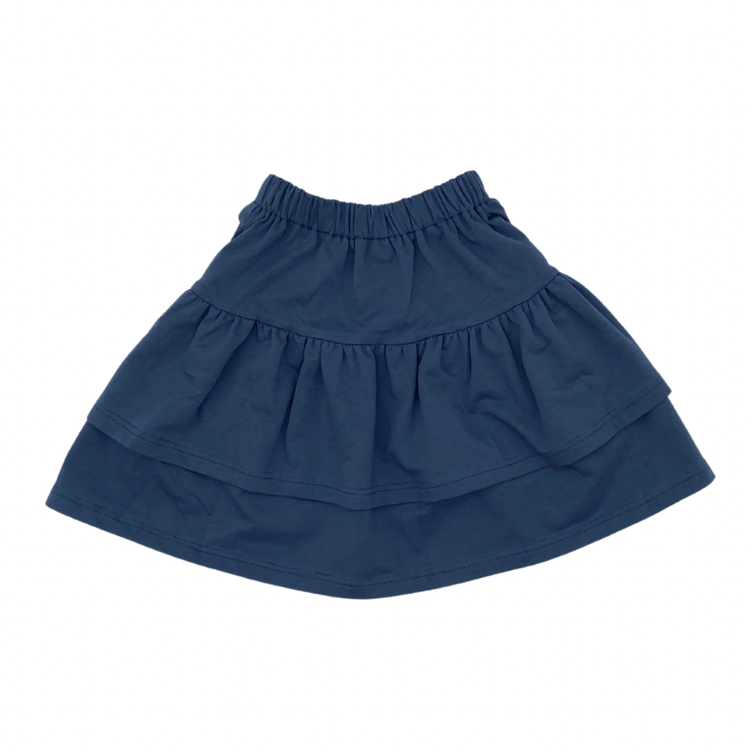 RUFFLE SWEAT SKIRT