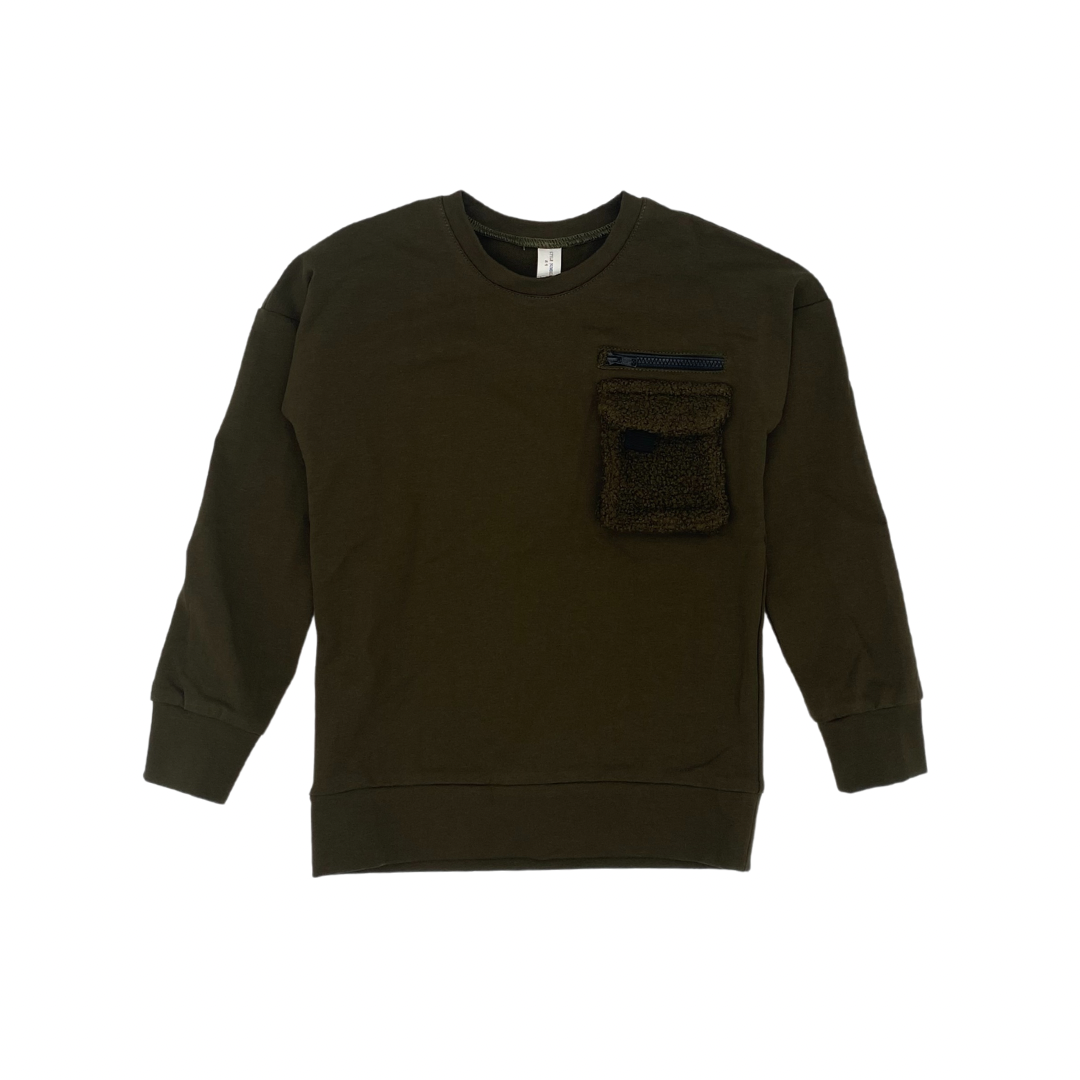 CARGO COMBO SWEATSHIRT