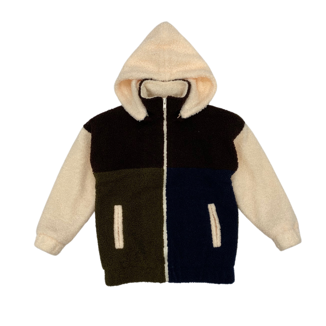 COLORBLOCK SHERPA JACKET