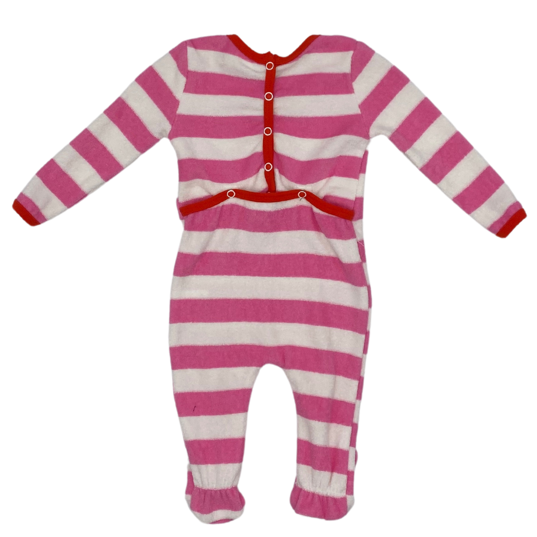 TERRY STRIPE ONESIE