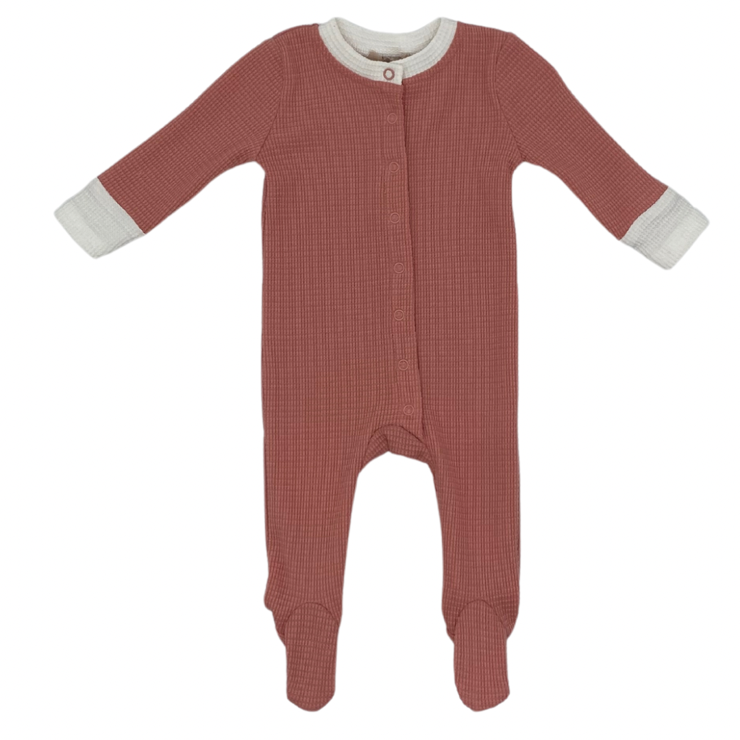 WAFFLE CONTRAST ONESIE