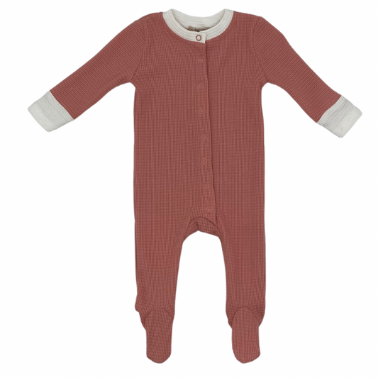 WAFFLE CONTRAST ONESIE