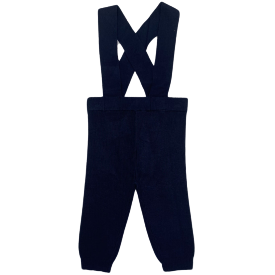 THIN KNIT OVERALLS