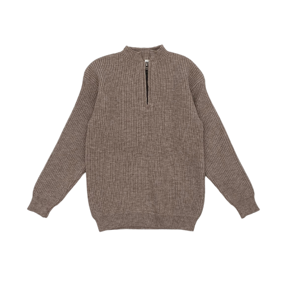 KNIT QUARTER ZIP