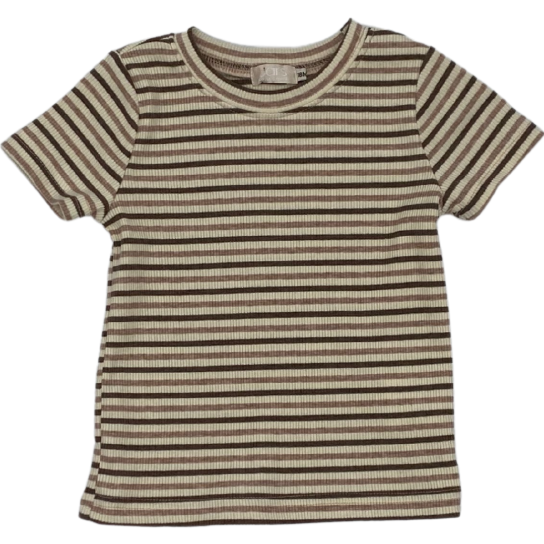 Short Sleeve Striped Tee