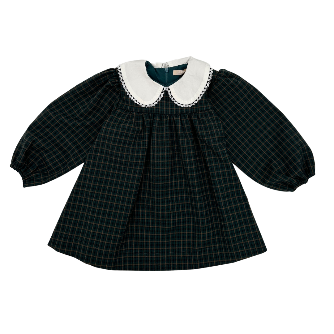 PLAID DRESS