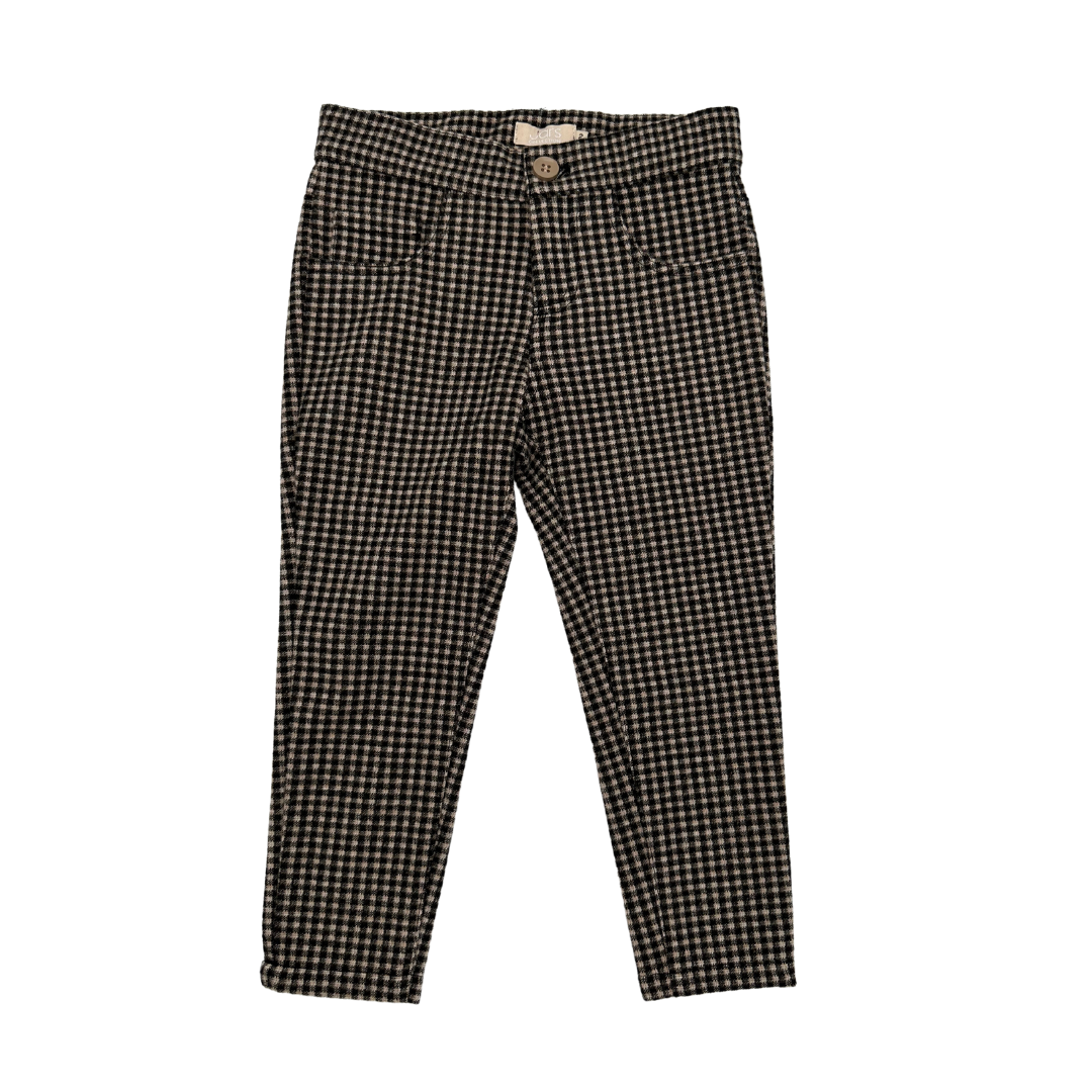 GINGHAM PANTS