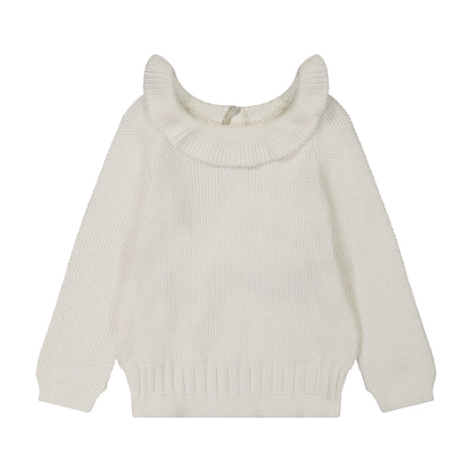 Ruffle Collar Sweater