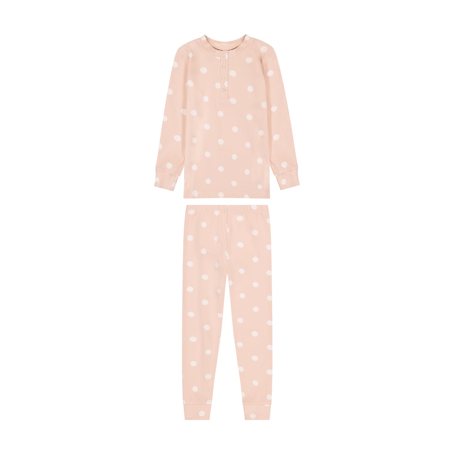 Polka dot Pajamas Set Pink