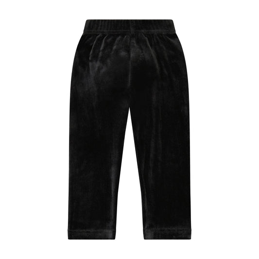 Velour Leggings Black