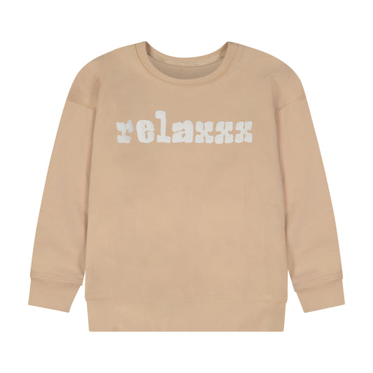 Relax Sweatshirt Tan